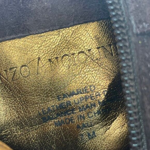 Enzo Angiolini Brown Pointed Toe Suede Booties 7 - Picture 5 of 6